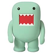 Domo Winter Green Flocked 4-Inch Vinyl Figure